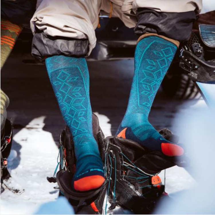 Darn Tough Traverse OTC Lightweight with Cushion W/ Padded Shin - Women's - Image 3